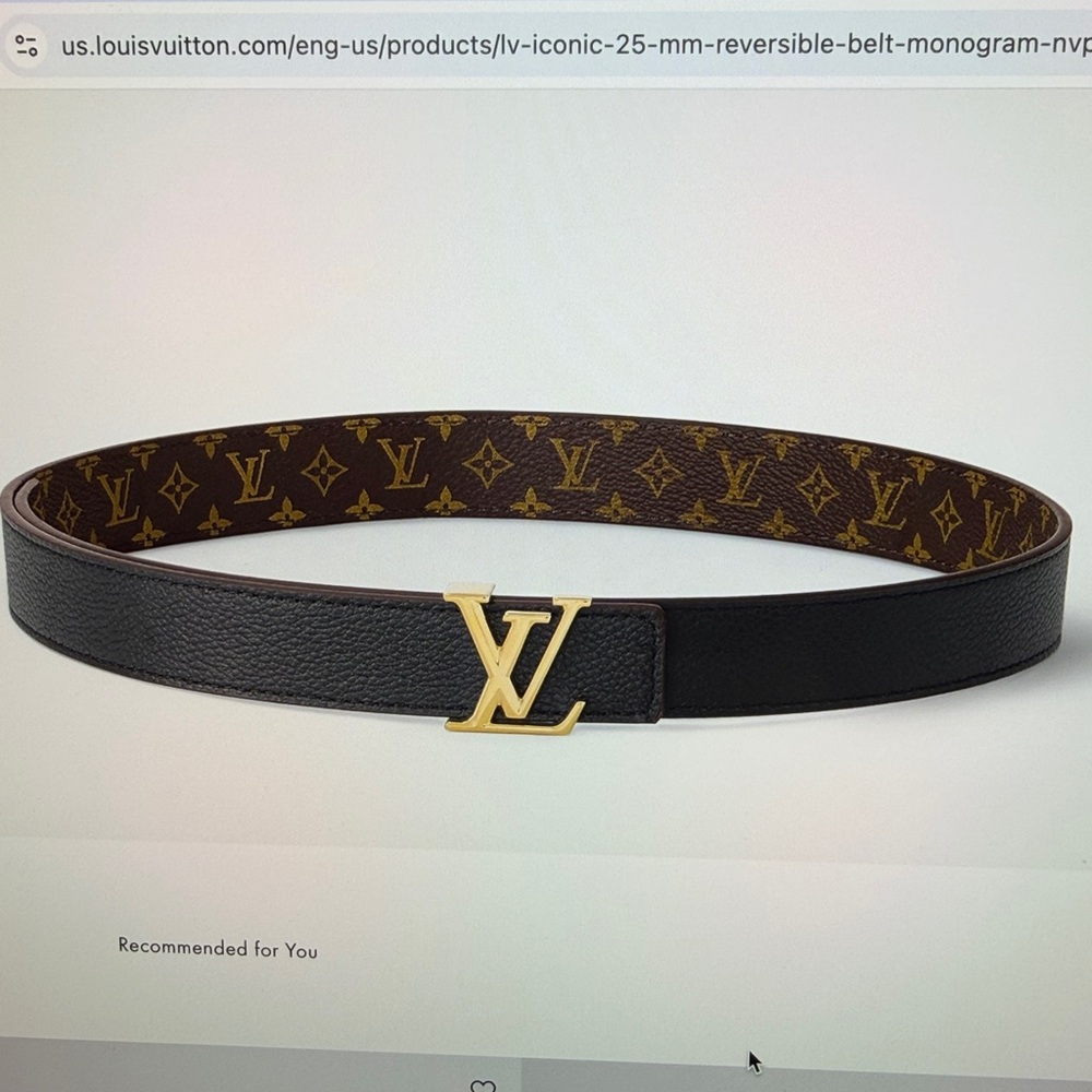 Louis Vuitton reversible belt - Picture 11 of 12